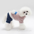 Doux beaux ours coton manteau petit chien vêtements